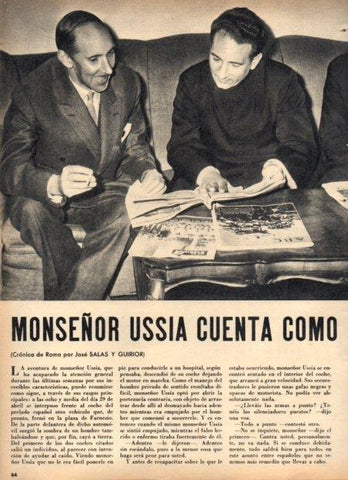 LAMINA V21923: Monseñor Ussia