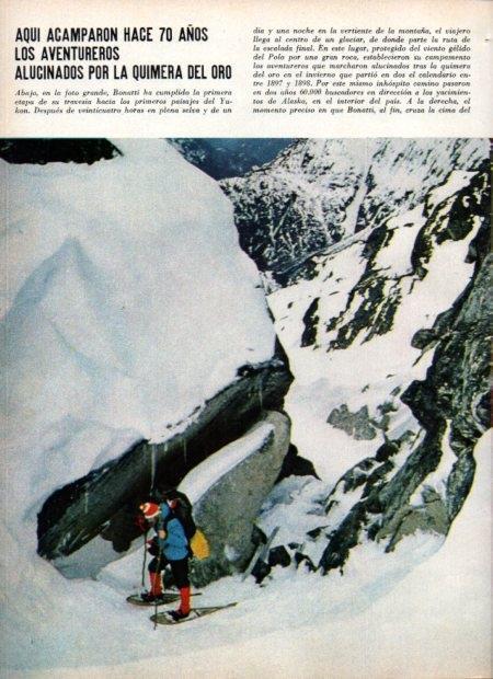 LAMINA V21918: Bonatti en el Yukon