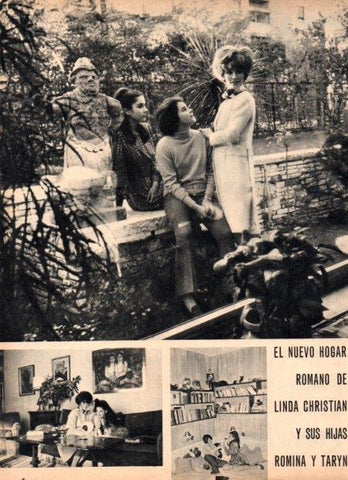 LAMINA V21877: Linda Christian y sus hijas