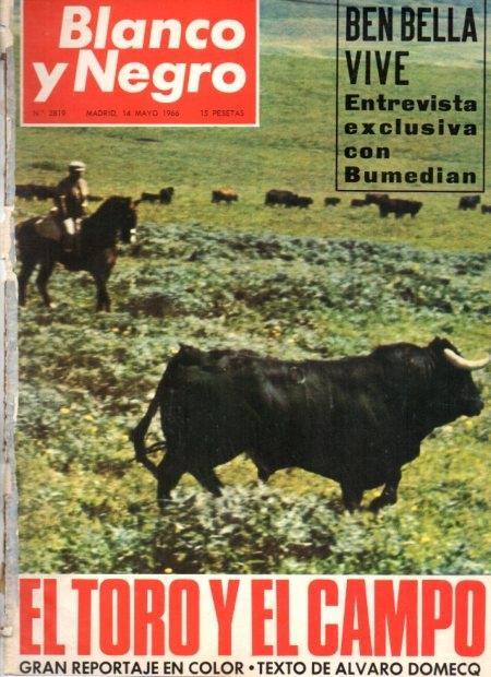 LAMINA V21875: Portada revista Blanco y Negro num 2819 de 14 de mayo 1966