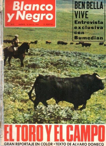 LAMINA V21875: Portada revista Blanco y Negro num 2819 de 14 de mayo 1966