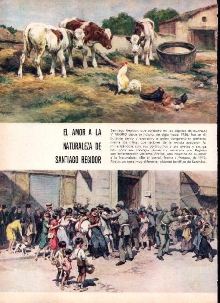 LAMINA V21840: Monte benefico de Satanas por Santiago Regidor