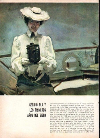 LAMINA V21832: La balandrista por Cecilio Pla