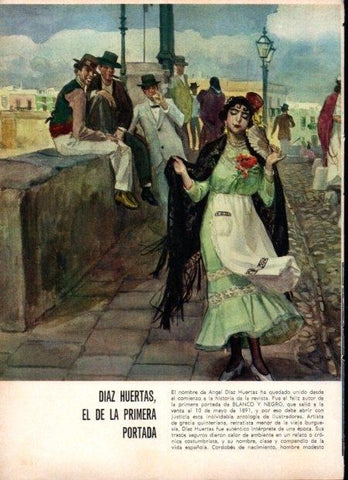 LAMINA V21831: Cantar andaluz por Diaz Huertas