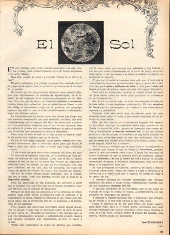 LAMINA V21824: El Sol por Jose Echegaray 1896