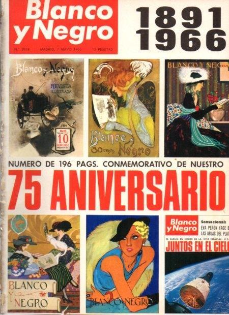 LAMINA V21813: Portada revista Blanco y Negro num 2818 de 7 de mayo 1966
