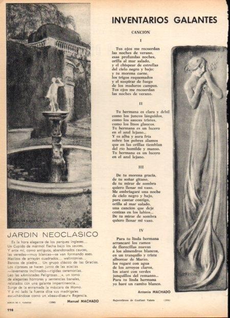 LAMINA V21843: Inventarios galantes por Antonio Machado