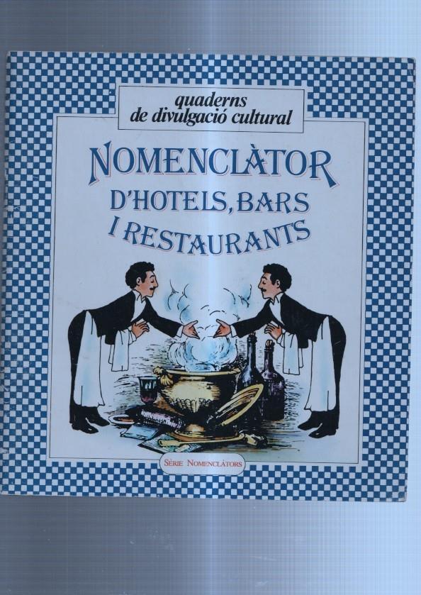 Nomenclator d'Hotels, Bars i Restaurants