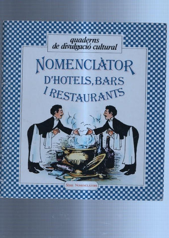 Nomenclator d'Hotels, Bars i Restaurants