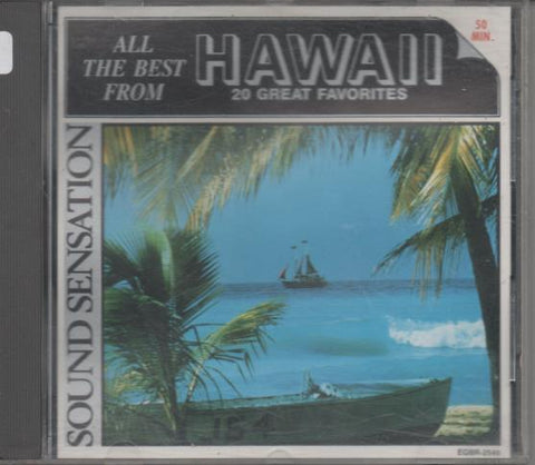 CD E00501:Cd Música Sound Sensation. HawaII 20 great favorites