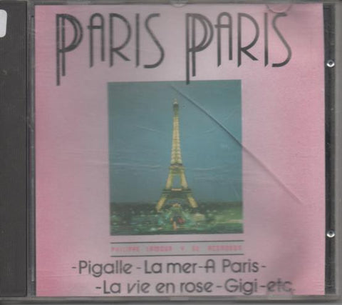CD E00509: Cd Musica. Philipe Lamour y su acordeon Paris Paris