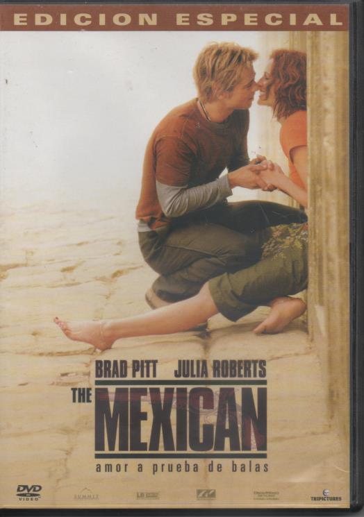 DVD E00464: DVD The Mexican. Con Brad Pitt y Julia Roberts