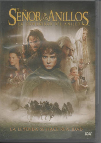 DVD E00456: DVD El Señor de los Anillos. La Comunidad del Anillo