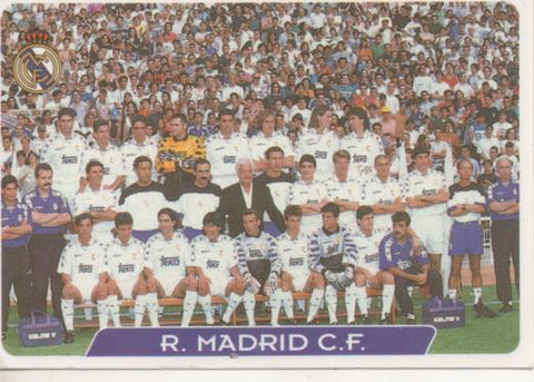 Cromo E003912: Trading Card. Las Fichas de la Liga 95-96, nº 1 Real Madrid C.F. 1902