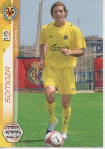 Cromo E004195: Trading Card. Mega Cracks 06-07. nº 337 Somoza. Villarreal C.F