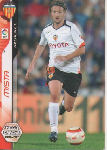 Cromo E004193: Trading Card. Mega Cracks 06-07. nº 323 Mista. Delantero. Valencia C.F.