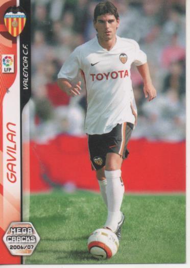 Cromo E004190: Trading Card. Mega Cracks 06-07. nº 322 Bis Gavilan. Medio. Valencia C.F.