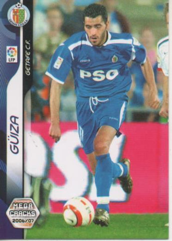 Cromo E004183: Trading Card. Mega Cracks 06-07. nº 143 Güiza. Delantero. Getafe C.F