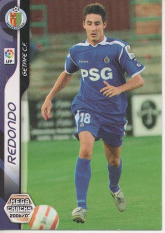 Cromo E004180: Trading Card. Mega Cracks 06-07. nº 140 Redondo. Medio. Getafe C.F.