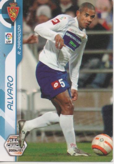 Cromo E004204: Trading Card. Mega Cracks 06-07. nº 348 Alvaro. Defensa. R. Zaragoza