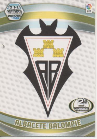 Cromo E004227: Trading Card. Mega Cracks 06-07. nº 420. Albacete Balonpié