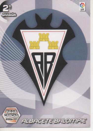 Cromo E004217: Trading Card. Mega Cracks 06-07. nº 427. Albacete Balompié