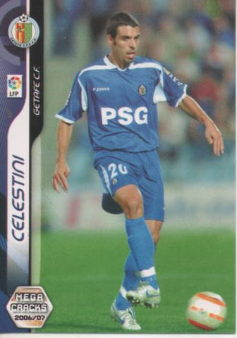 Cromo E004175: Trading Card. Mega Cracks 06-07. nº 136 Celestino. Medio. Getafe C.F.