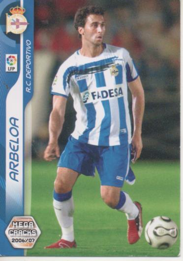 Cromo E004146: Trading Card. Mega Cracks 06-07. nº 94 Bis. Arbeloa. Defensa. R.C. Deportivo