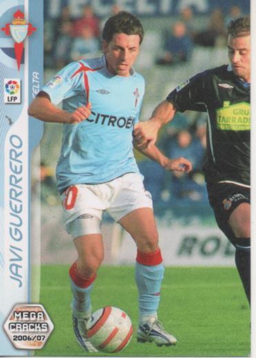 Cromo E004140: Trading Card. Mega Cracks 06-07. nº 88 Javi Guerrero. Delantero. R.C. Celta 