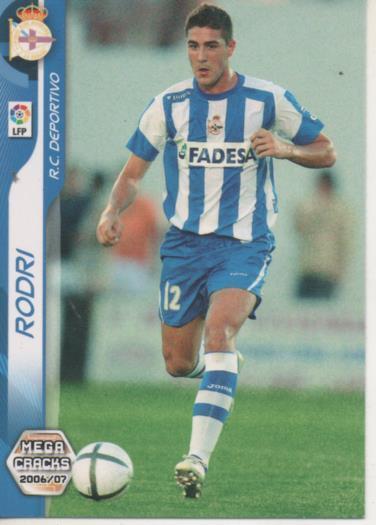 Cromo E004151: Trading Card. Mega Cracks 06-07. nº 97 Bis Rodri. Defensa. R.C. Deportivo