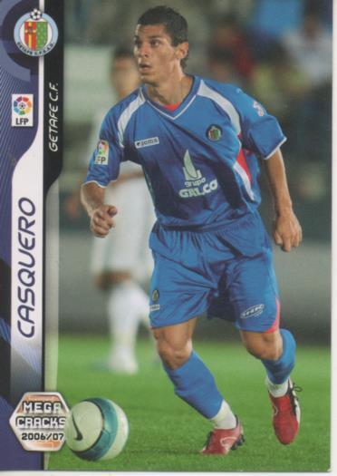 Cromo E004174: Trading Card. Mega Cracks 06-07. nº 135 Casquero. Medio. Getafe C.F.