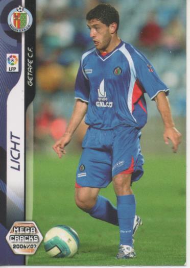 Cromo E004172: Trading Card. Mega Cracks 06-07. nº 134 Bis Licht. Defensa. Getafe C.F.