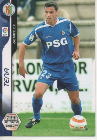 Cromo E004170: Trading Card. Mega Cracks 06-07. nº 132 Tena. Defensa. Getafe C.F.