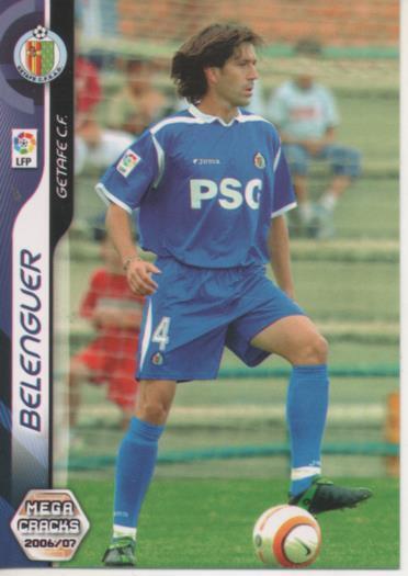 Cromo E004169: Trading Card. Mega Cracks 06-07. nº 131 Belenguer. Defensa. Getafe C.F.