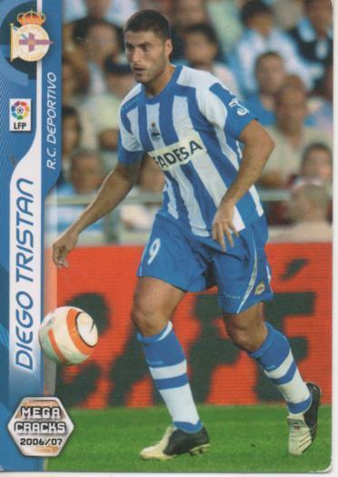 Cromo E004161: Trading Card. Mega Cracks 06-07. nº 106 Diego Tristan. Delantero