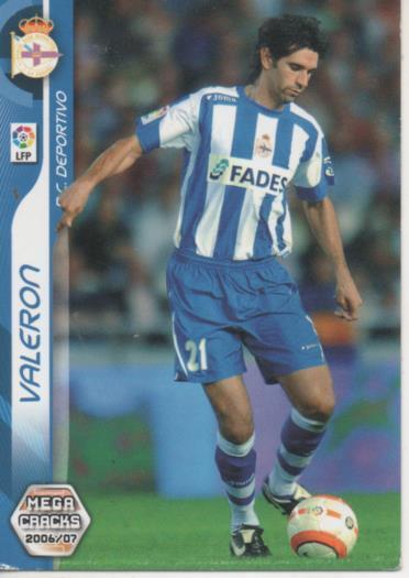 Cromo E004159: Trading Card. Mega Cracks 06-07. nº 103 Valeron. Medio. R.C. Deportivo