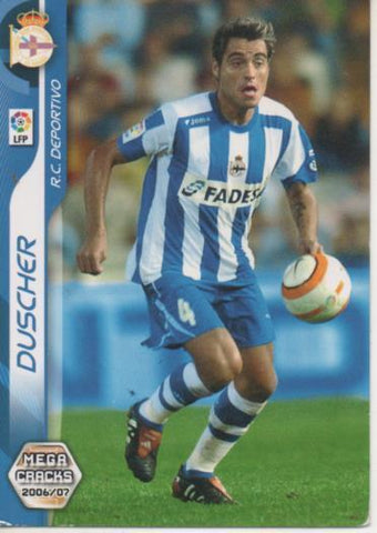 Cromo E004155: Trading Card. Mega Cracks 06-07. nº 99 Duscher. Medio. R.C. Deportivo