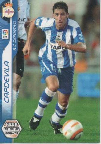 Cromo E004153: Trading Card. Mega Cracks 06-07. nº 98 Capdevila. Defensa. R.C. Deportivo