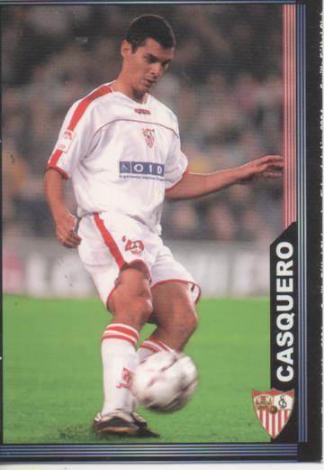 Cromo E004289: Trading Card. Las Fichas de la Liga 2004. nº 247 Casquero. Medio. Sevilla F.C.