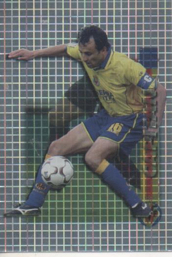 Cromo E004334: Trading Card. Las Fichas de la Liga 2004. nº 405 Quique Álvarez. Capitan. Villarreal C.F.