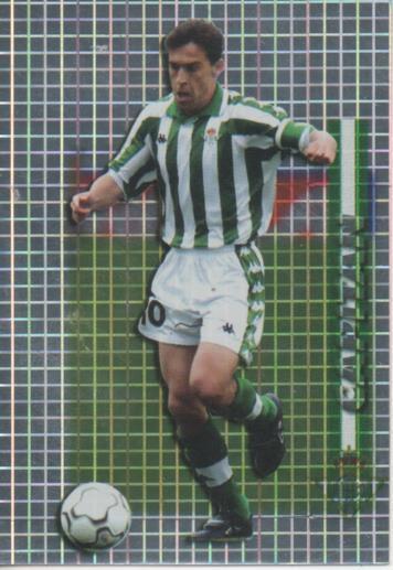 Cromo E004331: Trading Card. Las Fichas de la Liga 2004. nº 216 Juanjo Cañas. Capitan R.Betis Balonpié