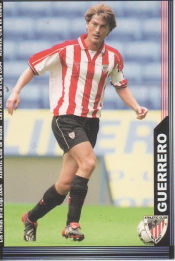 Cromo E004278: Trading Card. Las Fichas De la Liga 2004. nº 179 Guerrero. Medio. A.C. de Bilbao