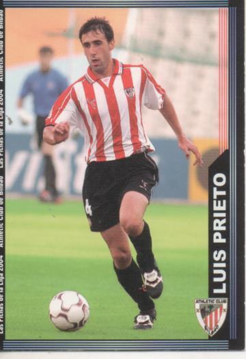 Cromo E004275: Trading Card. Las Fichas de la Liga 2004. nº 173 Luis Pietro. Defensa. A.C. de Bilbao