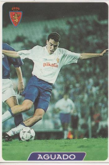 Cromo E003974: Trading Card. Las Fichas de la Liga 95-96. nº 115 Auado. Defensa. R .Zaragoza