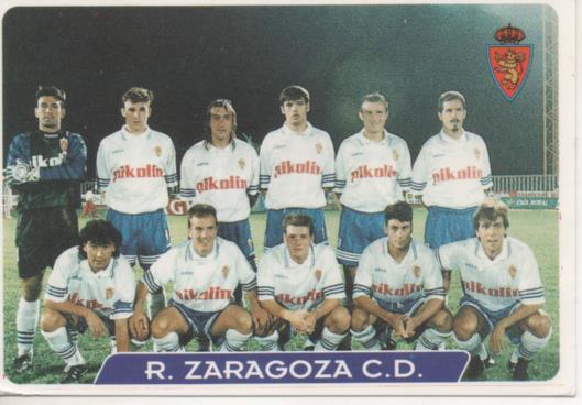 Cromo E003968: Trading Card. Las Fichas de la Liga 95-96, nº 109 R. Zaragoza C.D 1932