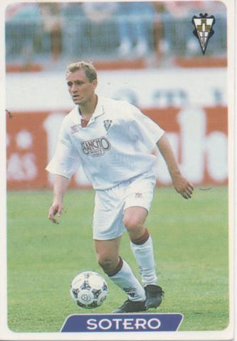 Cromo E004014: Trading Card. Las Fichas de la liga 95-96. nº 294 Sotero. Defensa. S.D. Albacete