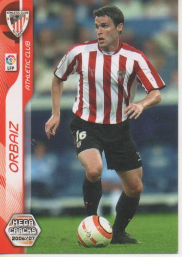 Cromo E004082: Trading Card. Mega Cracks 06-07. nº 13 Orbaiz. Medio. At.C. de Bilbao