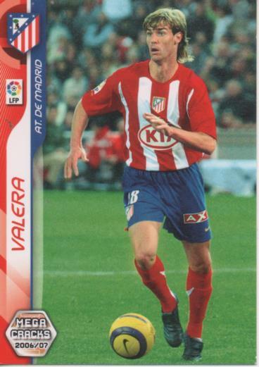 Cromo E004096: Trading Card. Mega Cracks. 06-07. nº 30 Valera. Medio. At. de Madrid