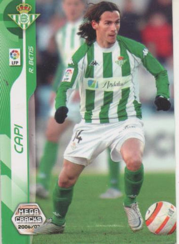 Cromo E004120: Trading Card. Mega Cracks 06-07. nº 68 Capi. Medio. R. Betis Balonpié