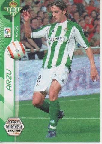 Cromo E004118: Trading Card. Mega Cracks 06-07. nº 66 Arzu. Medio. R. Betis Balonpié